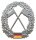 orig. Bundeswehr Barett Abzeichen Metall Barett Mütze Metall BW Truppengattung