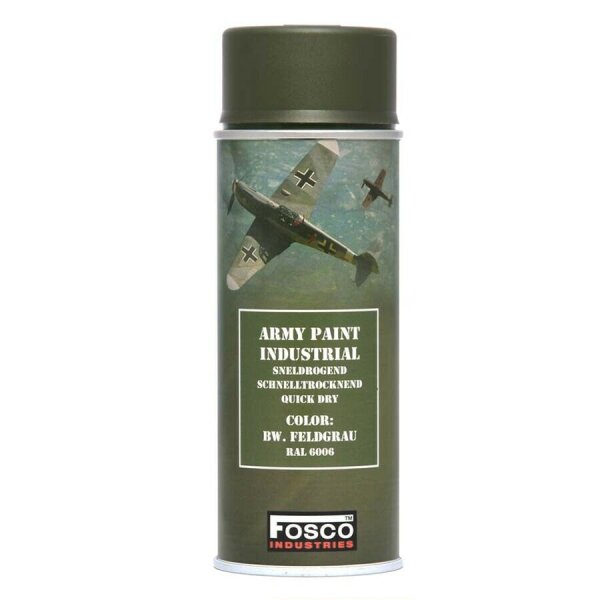 Fosco Armee Spraydose Spray 400 ml  Feldgrau