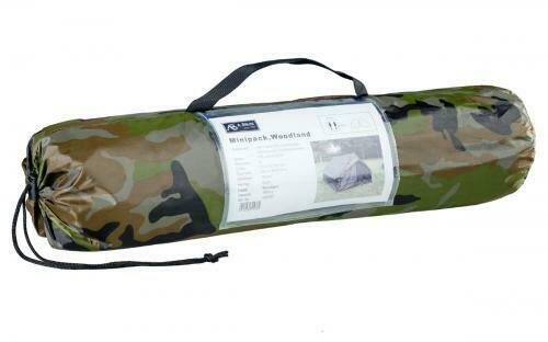 Zelt Minipack - Ranger für 2 Personen mit Pack- und Tragetasche, Moskito-Netze
