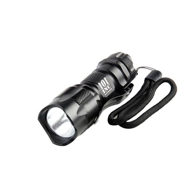 Taktische Taschenlampe Night Hawk LED-Taschenlampe 101 INC oder Stealth Neu