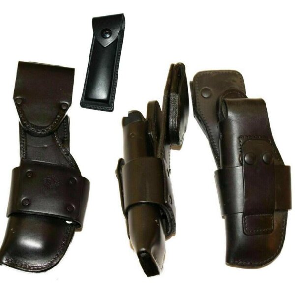 Gürtelholster mit Tragevorrichtung Polizei  Pistolenholster oder Magazintasche 