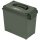 US Munitionskiste Cal.50 Aufbewahrungsbox abschließbar Transportkiste Kunststoff Kiste groß mit Vorhängeschloss