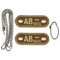 3D Abzeichen Marke Bundeswehr BW Army Blutgruppe 0 A B + - Negativ Postiv