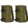 1 Paar  MMPS Berghaus Taschen Pockets Seitentasche + Schulterriemen  20l / Oliv