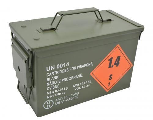 original, US Munitionskiste,  (M548), US Ammo Box, Metallkiste Nato Lagerbestand