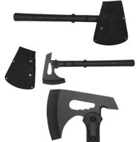 Tomahawk, Tactical schwarz, Kunststoffgriff, Scheide 42cm...
