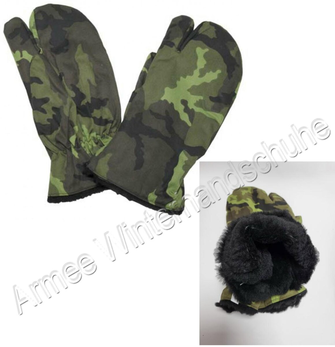 MK CETR Armee Winterhandschuhe 3 Finger CZ tarn Skihandschuhe Winter , 8,99  € | Handschuhe