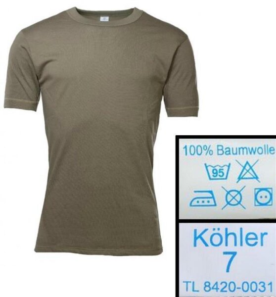 Leo Köhler Bundeswehr Rolli, Unterhemd, lange Unterhose,Thermounterwäsche Plüsch