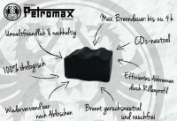 Petromax Feuertopf mit Fuß ft0.5 / 0,56 L +  3 Kg Cabix Plus Briketts
