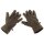 1 Paar Fleece Handschuhe Fleecehandschuhe Winterhandschuhe mit Thinsulate Futter L oliv