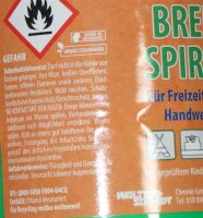 1 L Brennspiritus Brennstoff für Spirituskocher und Fonduekocher Reinigung