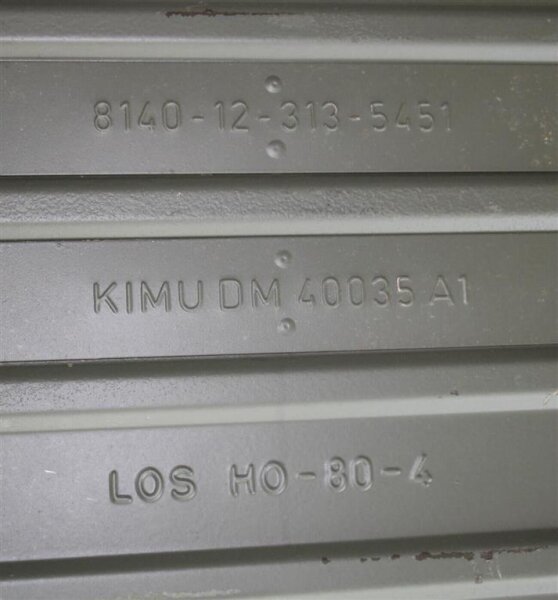 Bundeswehr Kiste Munitionskiste aus Metall Gr. 10