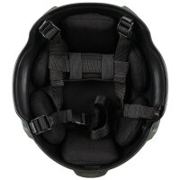 US Helm, "MICH 2002", Rails, schwarz, ABS-Kunststoff