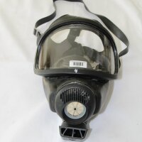 Feuerwehr THW Auer 3S Atemschutzmaske Vollmaske  Schutzmaske Panorama  Gasmaske
