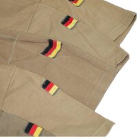 Original Bundeswehr T-Shirt Tropen BW Shirt Unterhemd mit Abzeichen khaki braun