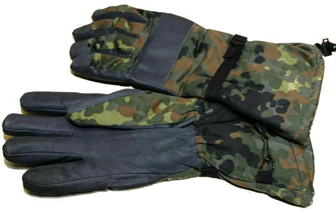 Bundeswehr Einsatz Uniform Handschuhe BW  Winter Handschuhe gefüttert  Security 