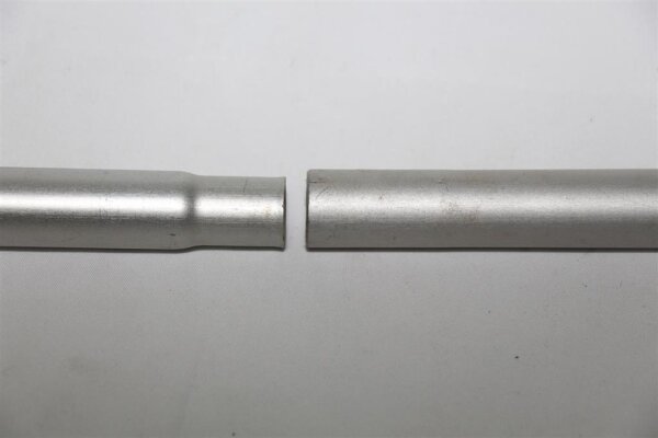 Ehemaliges Zeltzubehör  der Polnischen Armee  Aluminium Rohr steckbar Zeltstange Alustange 25,5cm 1X