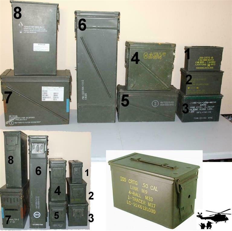 Munitionskiste Patronenkiste Bundeswehr Kiste Nato oliv #101416 