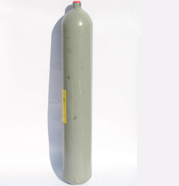 1 x Pressluft Druckluft 10 Liter Flasche, 300  mit TÜV bis 2033/02 mit Standfuß