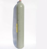 1 x Pressluft Druckluft 10 Liter Flasche, 300 bar mit TÜV bis 2034/04  mit Standfuß