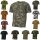 US T-SHIRT Army Tarn Shirt S-3XL viele Farben camo BW Bundeswehr Tarnshirt NEU S AT-digital